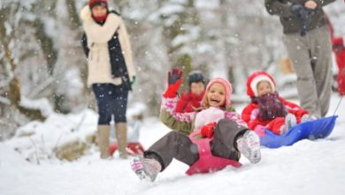 تصویر از فعالیتهای زمستانی بیرون خانه برای همه خانواده